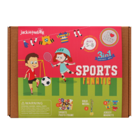 Set educational Kit de creatie 3-in-1 iubitori de sporturi